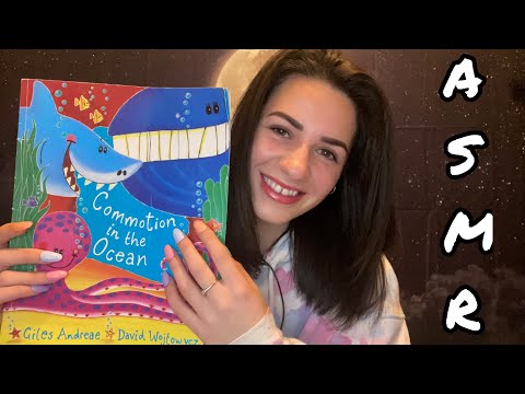 ASMR | Soft Whispers & Book Triggers | Reading You A Bedtime Story 📚😴