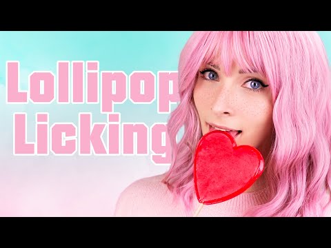 ASMR 🍭 E-Girl Roleplay: Lollipop Licking (Candy Mouth Sounds ASMR)