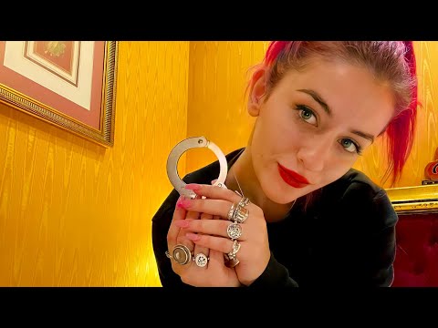ASMR you’re under arrest 🔒 fastest pat-down ever - chaotic