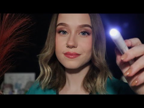 ASMR Sleep Clinic In a DARK Room (Whispered, Personal Attention)
