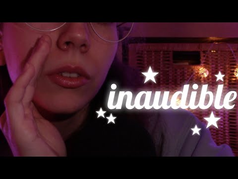 [ASMR] Let me lull you to sleep with Inaudible whispers ⭐️🌺 (Low light)