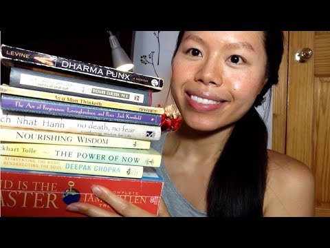 ASMR Thought Provoking, Self Help Books That Help Me w. Self Confidence, Anxiety + FEELING EMPOWERED