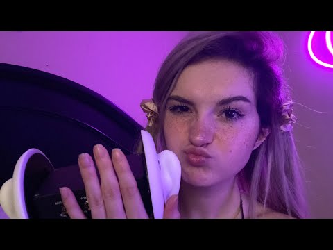 [ASMR] Echoey Kisses & Inaudible Whispers // Personal Attention to Help You Sleep