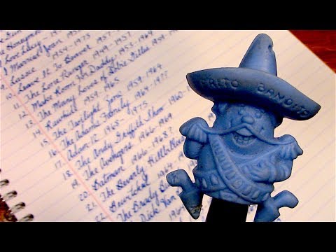 Writing a list of classic TV shows - ASMR Sleep Aid