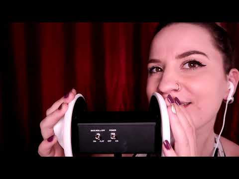 ASMR INTENSE EAR EATING w/ tongue ring [noms, kisses] - Patreon Custom: Rashad (3)