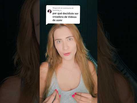 ASMR - ¿Por qué decidiste hacer videos ASMR? - Preguntas y respuestas 1 - Asmr with Sasha