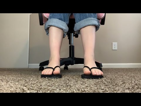 ASMR Shoeplay In Flip Flops | Custom Video