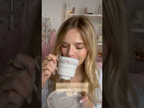 ASMR Preview: British Friend Invites You Over For Tea 🫖