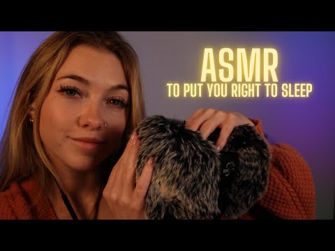 ASMR For Guaranteed Sleep 💤 | soft brushing sounds | tongue clicking | scratching & tapping |