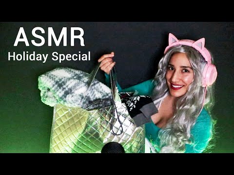 ASMR Holiday Sound Assortment | No Talking | Tapping | Crinkles | Brushing | Sleep | Relax | :)