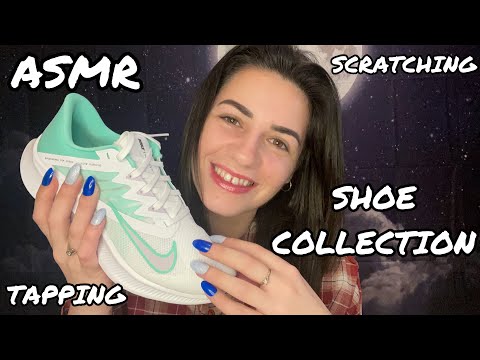 ASMR Shoe Collection | Whispering, Tapping & Scratching! (Lofi) 👟✨