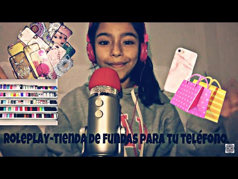 ASMR  ESPAÑOL | Roleplay tienda de accesorios para tu celular