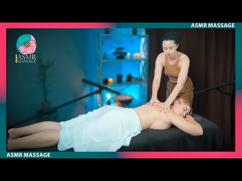 ASMR Full Body Massage by Anna to Liza (Relaxing Therapy)