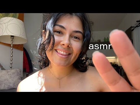 Lo-fi ASMR| Hang out with me! (soft spoken ramble, hand movements, tapping)