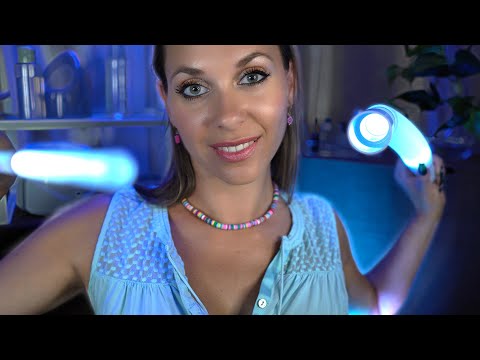 ASMR EYE EXAM ROLEPLAY WITH LIGHT TRIGGERS 💫 Ear Exam and CLEANING, Personal Attention