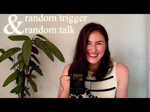 [ASMR] Random trigger & Random talk🤍 (German/deutsch)