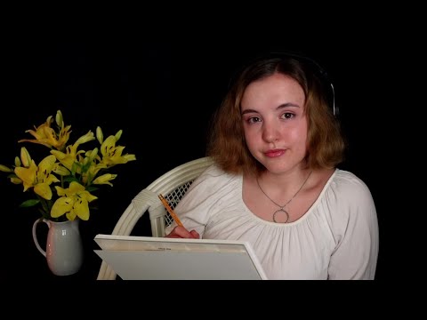 [ASMR] Drawing you like one of my French girls - Roleplay 💤 Barbenheimer edition? 💤