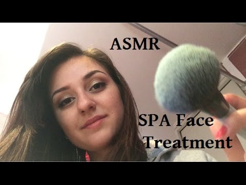ASMR Roleplay Relaxing SPA Face Session, Scrub, Face Mask, Massage, Face Brushing, Deep Cleaning