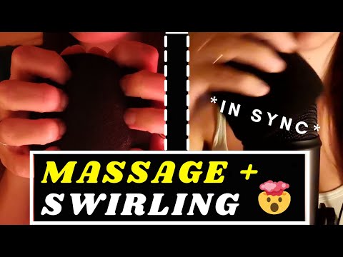 ASMR -  FAST AND AGGRESSIVE SCALP SCRATCHING MASSAGE AND MIC PUMPING, SWIRLING | foam cover [+30min]