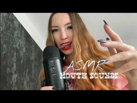 ASMR | EXTREME FAST MOUTH SOUNDS with TONGUE SWIRLS, MIC SCRATCHING and TAPPING👅