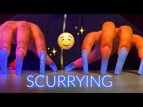 ASMR FOR PEOPLE WHO NEED THEIR BRAIN TO MELT RIGHT NOW  💙✨ (SCURRYING, FAST TAPPING etc 💤...)✨