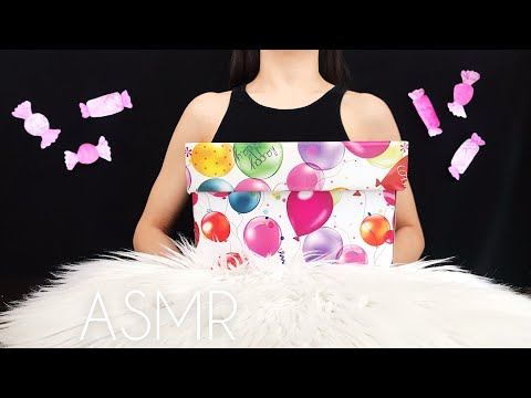 🍬A Mystery Box. What's inside? (unboxing~purring~tapping~no talking) | ASMR