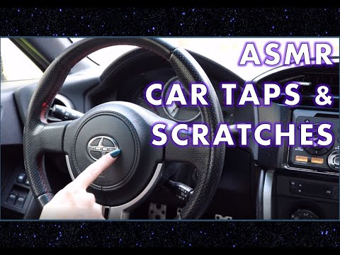 ASMR - Spine-tingling Car Taps (w/soft spoken car chat)