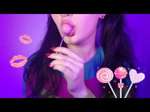 ASMR🌌lollipop eating 🍭~mouth sounds(merry christmas 🥳)