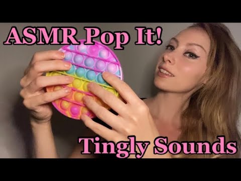 ASMR Tingly Pop It! Sounds with Whispers