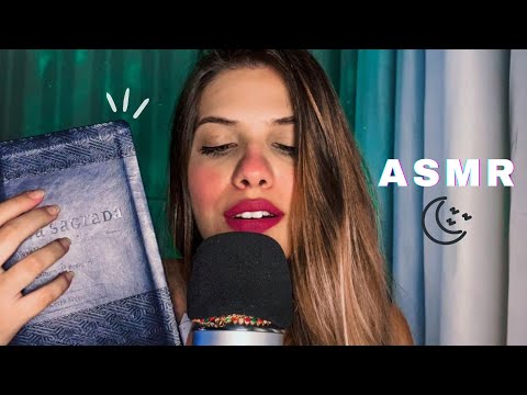 ASMR INAUDIBLE WHISPERS | Sussurros Inaudíveis - Leitura da Bíblia