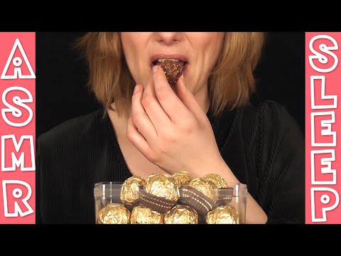 ASMR candy eating / crunchy & crinkly / Ferrero Rocher