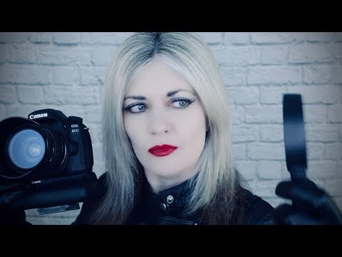 ASMR The Tingle Detective Finds Evidence 🔎 - Wearing Leather Jacket and Gloves