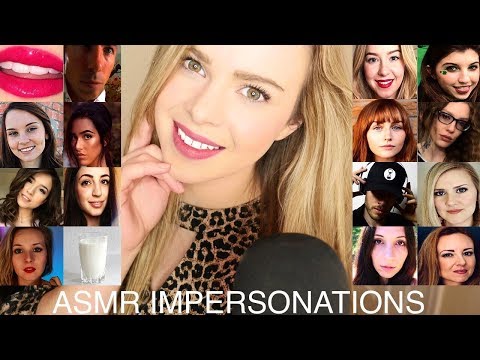 ASMR IMPERSONATIONS OF THE TOP ASMRTISTS