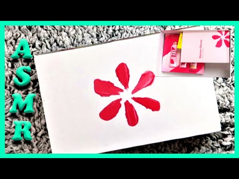 ASMR: Unboxing My Summer Walmart Beauty Box (Whispers, Tapping,Crinkles)