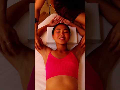 ASMR Underarm Massage Whispers and Tingles with EJ! #shorts