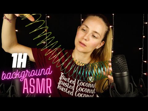 1 Hour Background ASMR for Studying, Gaming, Tingles, Sleep, Working, Relaxing