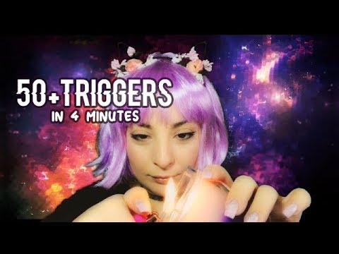 ASMR | 4 Minutes' Triggers - Try new tingles!