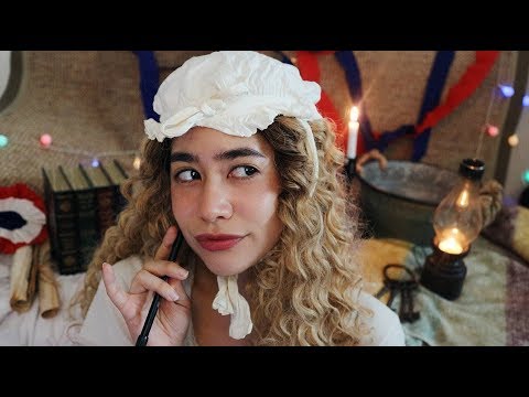 [ASMR] Charlotte Corday Draws You (You will be guillotined) - subbed