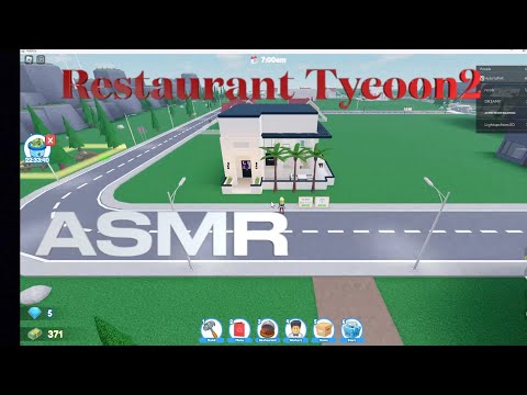Restaurant Tycoon2 First Time ASMR Chewing Gum Gaming