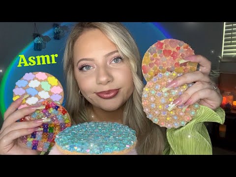 Asmr Trigger Boards 💚 Tapping & Scratching for Sleep 😴