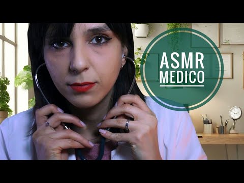 ASMR 💜 Dottoressa ti Visita durante un Attacco d’Ansia | Medical Roleplay Ita