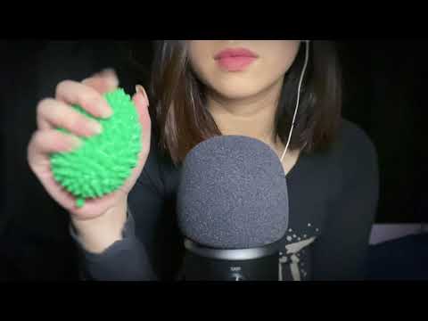 ASMR Stress Ball Sounds , Tingle triggers, No talking