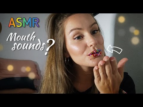 ASMR español - Mouth Sounds con piedritas 🌈✨