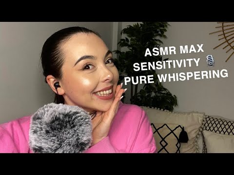 ASMR MAX SENSITIVITY 🎙 PURE CLICKY WHISPERING | 30+ mins