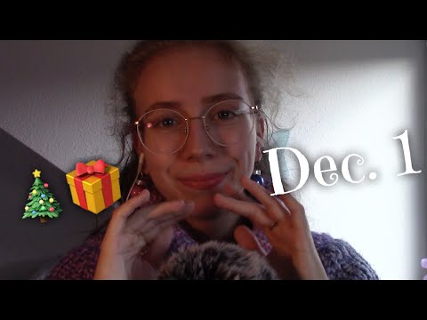 ASMR || My CHRISTMAS PROJECT: 2021 Advent Calendar (Fluffy Whispering) 🎄🎁