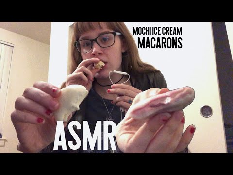 ASMR Mochi Ice Cream (+ Macarons!)