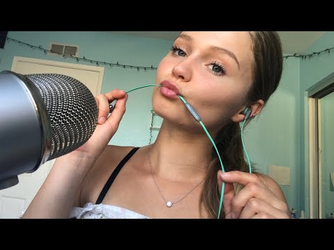 ASMR mic nibbling & mouth sounds