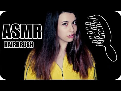 ASMR Enjoying the sound of HAIR 💝 ASMR Hair Brushing on ME