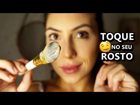 ASMR: TRATAMENTO CALMANTE NO SEU ROSTO (arrepios e sono profundo)