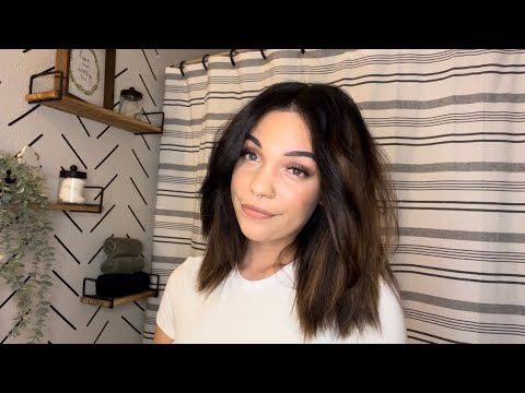 ASMR- Get Ready With Me Doing My Hair